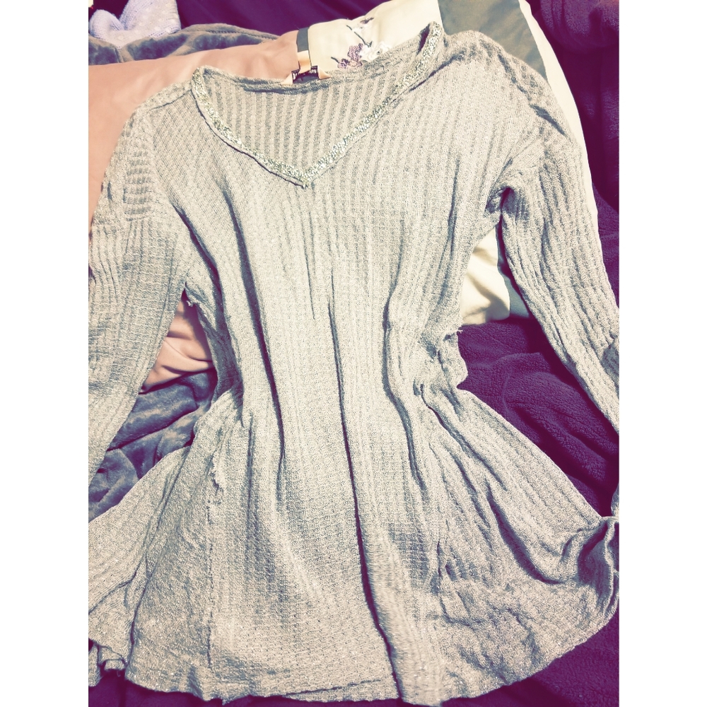 Juicy couture sparkly sweater shirt